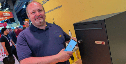 Arnaud Dagès presents La Poste's connected lock